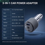 Compact Vehicle Power Adapter 12V 24V Input 30V 3.5A Output USB A C DC