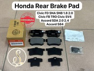 (100% ORIGINAL) HONDA CIVIC FD SNA SNB 1.8 2.0 FB TRO S84 ACCORD SDA 2.0 2.4 S84 SV4 REAR DISC BRAKE