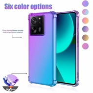 Shockproof Gradient Airbag TPU Case for Xiaomi 13T 12T 11T Pro Protective Cover