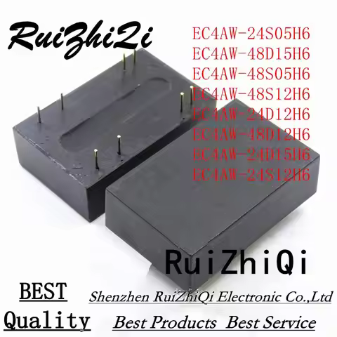 10PCS/LOT EC4AW-24S05H6 EC4AW-24S12H6 EC4AW-24D12H6 EC4AW-24D15H6 EC4AW-48S05H6 EC4AW-48S12H6 EC4AW-