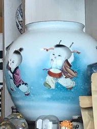 Traditional Chinese Porcelain Vase Hand Painted