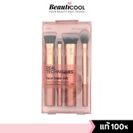 Real Techniques Face Base Makeup Brush Set เซทแปรงแต่งหน้า 4 ชิ้น แปรงนุ่มใช้งานง่าย