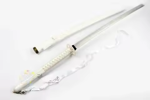 Sode No Shirayuki Sword Rukia Kuchiki White Katana Sword Props for Chrismas New Year Party