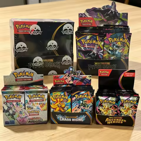 90-360 Pcs Pokemon Card ASCENDED HEROES Evolutions English Booster Battle Pokemon Card Game Carte Tr