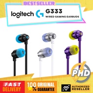 Logitech G333 Wired Custom Comfort Gaming Earphones With Mic