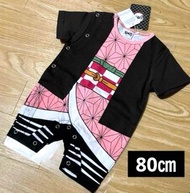 鬼滅之刃 炭治郎圖案 嬰兒連身衣 80cm