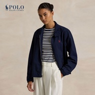 Polo Ralph Lauren เสื้อแจ็คเก็ตผู้หญิง Cotton Canvas Jacket รุ่น WMPOOTWN5A20066 สีฟ้า