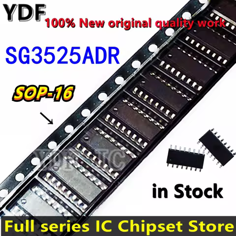 (10pcs) 100% New SG3525A SOP16 SG3525ADR SG3525 SOP 3525 SMD IC Chipset SOP-16