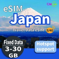 ญี่ปุ่น Esim 15GB/30day