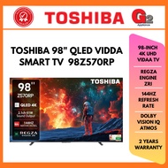 TOSHIBA 98" QLED VIDDA SMART TV  98Z570RP