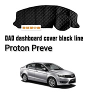 Proton preve dashboard cover black line non slip mat