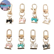 Alittlesearch 4pcs Mini Sewing Machine Keychains – A Stitch Of Memory & Meaning, Vintage Miniature E