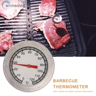 Grill Digital Thermometer Stainless Steel Wood Smoker Temperature Gauge Universal for Charcoal Grill
