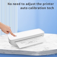 Mini printer printer Small Household A4 Thermal printer Wireless Can Connect Mobile Phone Printing H