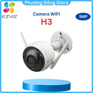 Ezviz outdoor Wifi Camera H3 5MP, C3TN, H3C 4MP H265 compression standard - Genuine product