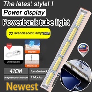 100W Powerbank Tube Light Super bright Rechargeable light 60W 80W Emergency light USB Lampu led USB充