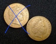 英女王​澳洲 2000 年1 元硬幣共1枚