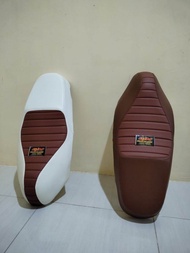 Kulit jok Scoopy Cover jok honda Scoopy Model Double Seat/KULIT JOK CAFERACER VARIO/SCOOPY/FINO/MIO