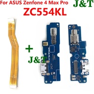 USB Charging Charger Port Flex Cable for ASUS Zenfone 4 Max Pro ZC554KL Main board LCD Motherboard Flex