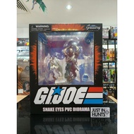 Diamond Select Toys Gallery Diorama GI Joe 10"Inch Snake Eyes & Timber PVC Diorama