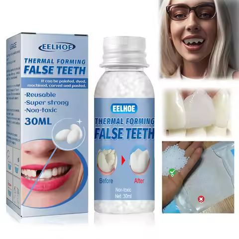 EELHOE Resin False Teeth Solid Gums Modification of Temporary Filling Materials Restorative Dentistr