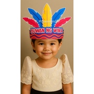 Buwan ng Wika Headdress/Costume/Accessories/ laminated