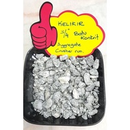 20kg, KELIKIR ¾", Batu konkrit, aggregate crusher run 3/4"