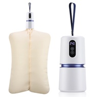 Quần áo cầm tay Máy Sấy Mini có thể gập lại máy sấy khô điện với bộ đếm thời gian thông minh nhanh k