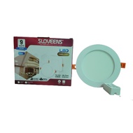 Downlight led panel 9w round sloveens downlight panel 9 watt round