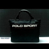 Ralph Lauren POLO SPORT專櫃真品手提袋 自備背帶可當斜肩背包 側背包 肩背包