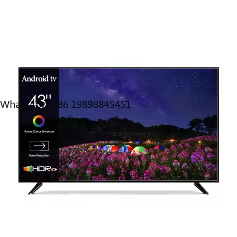 Wholesale 43" Pulgadas 4K LED TV Televisor 50 Inch Android Smart TV With DVB T2 S2 65inch Digital LE