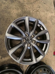 ล้อแม็กซ์ new Mazda 3  2022 ขอบ18 5รู114.3 ราคาต่อวง ซื้อแยกวงได้