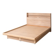 [特價]【obis】Loki洛奇標準單人3.5尺收納床組_兩件式(床頭+掀床)梧桐