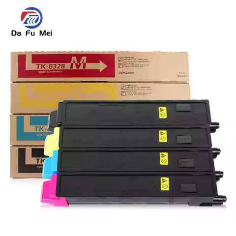1PCS Toner Cartridge For Kyocera Compatible Copier TK8328 TASKalfa 2551ci Color CMYK Japan