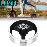 LUSIT Electric Scooter Front Wheel Hub, Aluminium Alloy 10 Inch Electric Scooter Disc Brake Hub, Dur