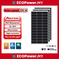 Solar panel 100W/150W 18V Monocrystalline Solar Panel Lightweight Efficient High conversion