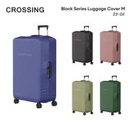 Crossing Block Series Stretchable Elastic Protective Luggage Cover Medium (fits 23-26 inch) | For Me
