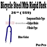 MTB Steel Rigid Fork – Durable 26 Inch Front Fork (1 Pc)