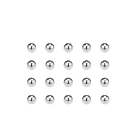 Uxcell 10-1500pcs 0.5mm 1mm 1.2mm 1.3mm 1.5mm 1.8mm Bearing Balls 304 Stainless Steel G100 Precision