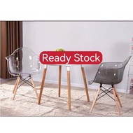 CC 014 transparent Eames Chair with ArmRest