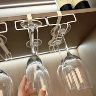 Cabinet Wine Glass Holder Perforation-Free Upside Down Drain Glass Holder Hanging Wine Glass Hanging