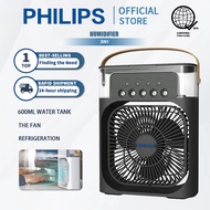 Philips Mini Aircon Humidifier Five Hole Spray 7 Colors Desktop Small Fan Super Cool Mini Aircon Por