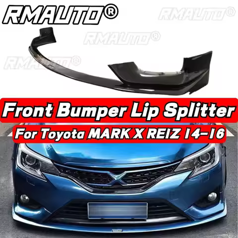 MARK X Lip Car Front Bumper Splitter Diffuser Spoiler Bumper Guard MODELLISTA Body Kit For Toyota MA