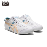 New Onitsuka Tiger Shoes for Men Mexico 66 Slip-On Canvas Women Sports Sneakers Unisex Running Jogging Shoe White Grey