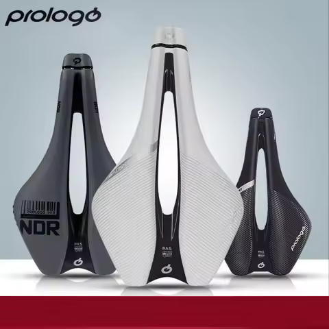 Italian Prologo Dimension Tirox 143 Titanium Bow Mountain Bike Hollow Saddle Pad