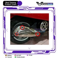 Vespa Titanium GR5 Exhaust Shield Bolts, 3 bolts