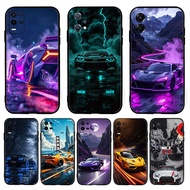 TPU silicone case iphone for Realme 8S 8i 9i 9 10 Pro Plus 10Pro 12 12X sports car GTR