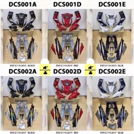 [DEMAK] FREE-STICKER EVO-Z 110 2015 /2017 EVO Z BLACK RED BLUE COVER SET [FREE-STICKER] ORIGINAL
