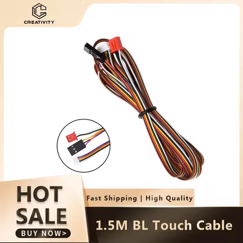 3D Printer Parts BL Touch Cable 1.5M/140cm wire Extension Cable 3D Touch Wire Five-Color Cable For E