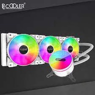 PCCOOLER GI-CX360 ARGB White and Black Edition Water Cooling Liquid CPU Cooler